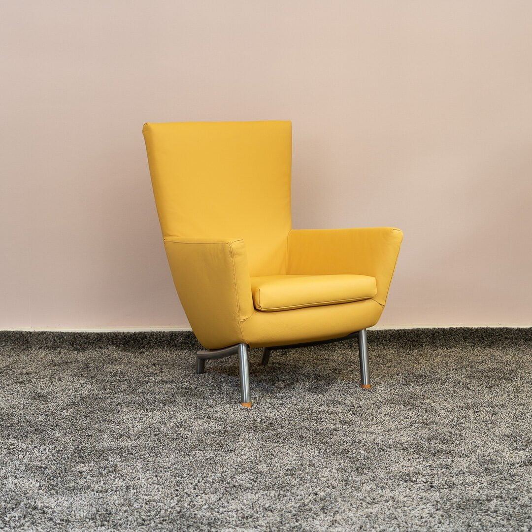 2x Label Foxx fauteuil – saffraan geel