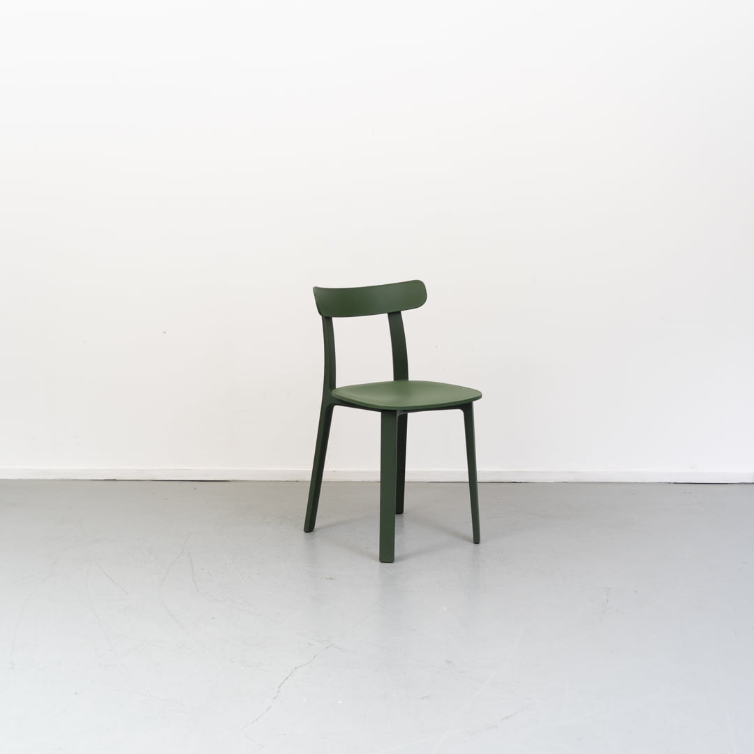 Vitra All Plastic chair Groen Yvi Green