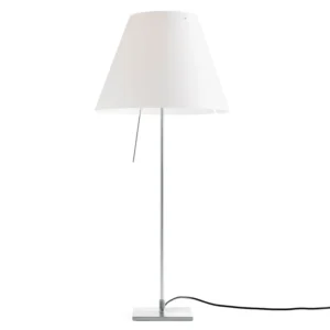 Luceplan Costanza D13if Tafellamp Aluminium/Wit