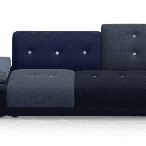 Vitra Hella Jongerius Poldersofa & Ottoman Antarctic Blues