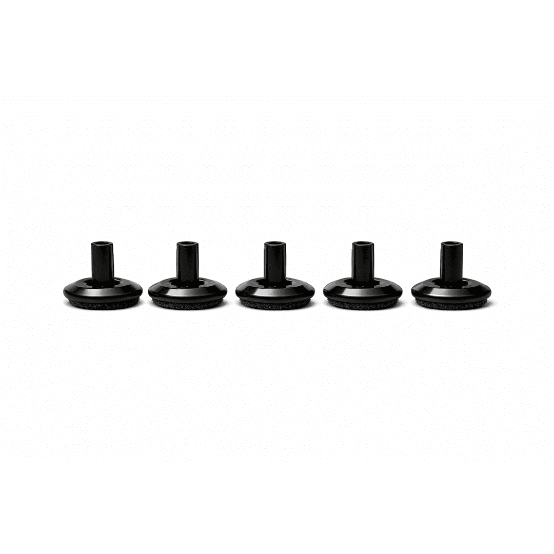 Vitra Eames Vloerglijder Zwart