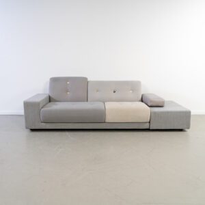 Vitra Hella Jongerius Poldersofa Grijs 260 cm