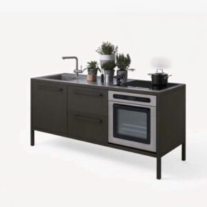 Fantin Frame Mini Kitchen Bruin Staal