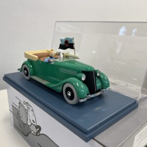Kuifje auto 1:24 auto De Mitrailleuse auto Het gebroken oor Nieuw