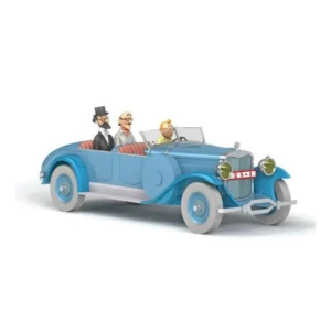 Kuifje auto 1:24 De Lincoln Torpedo van Dr Finney