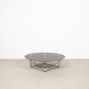 Walter Knoll Joco Tafel Zwart Aluminium Ø45 cm