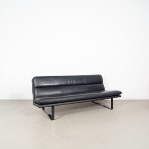 Artifort C683 Bank (Aantal Zits) Zwart Leer