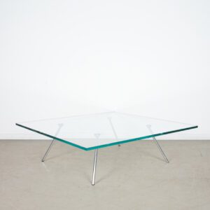 Beek Collection Maupertuus Salontafel Glas - Chroom