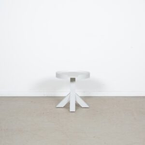 Gispen Dukdalf Bijzettafel Rond Wit Staal Ø(...) cm