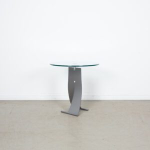 Rolf Benz 5170 Bijzettafel Rond Glas Ø50 cm - Metaal