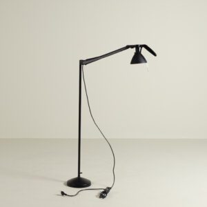 Luceplan Fortebraccio Vloerlamp Zwart Metaal