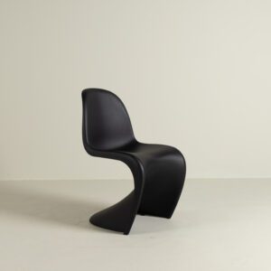 Vitra Panton Stoel Zwart Kunststof