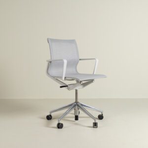 Vitra Physix Bureaustoel Lichtgrijs Mesh - Chroom