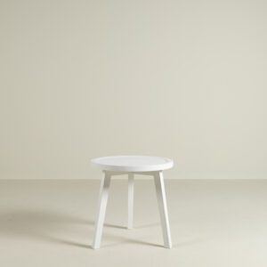 Gervasoni Gray 42 Bijzettafel Rond Wit Hout
