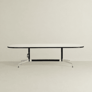 Vitra Segmented Table Tafel Wit (280 x 130 cm) - Chroom