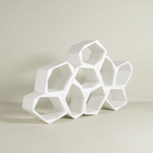 MOVISI BUILD Kastmodule Wit Kunststof Open