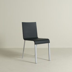 Vitra .03 Stoel Zwart Kunststof - Zilver