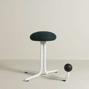 Globe Concept Globe One Kruk Donkergroen Stof - Wit