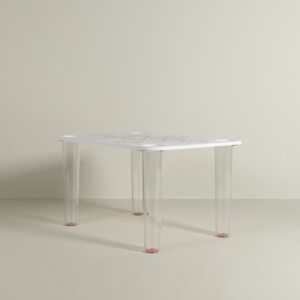 Magis Me Too Little Flare Kindertafel Wit MDF - Transparant